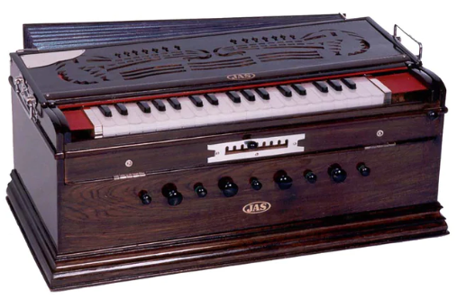 ALMIGHTY HARMONIUM 9 SCALE CHANGER 3 SETS PALITANA REEDS STANDARD CABINET